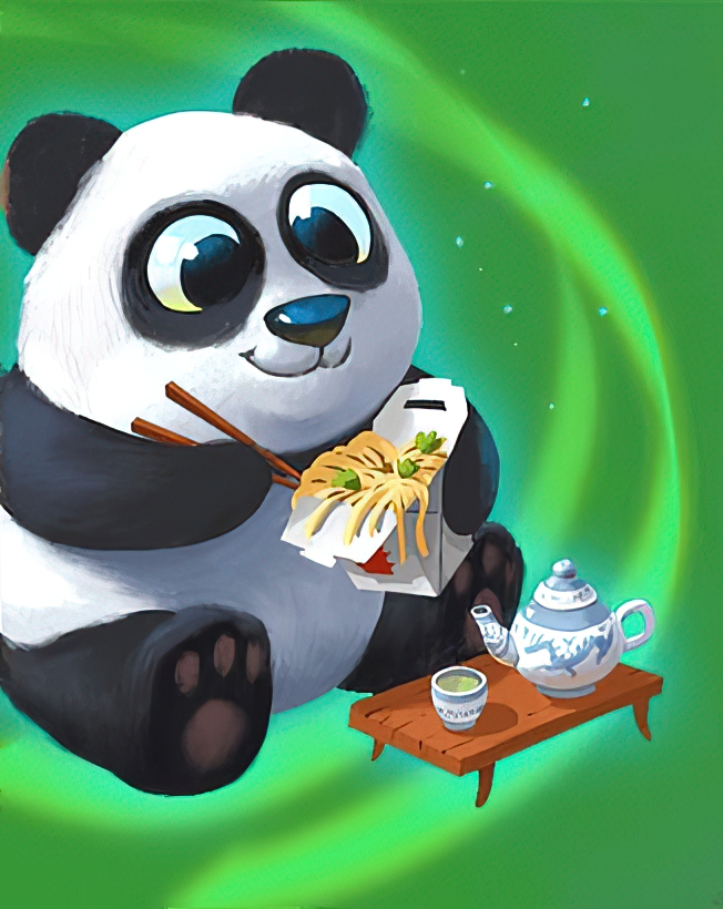 Fluffy Panda Card in Coin Master 